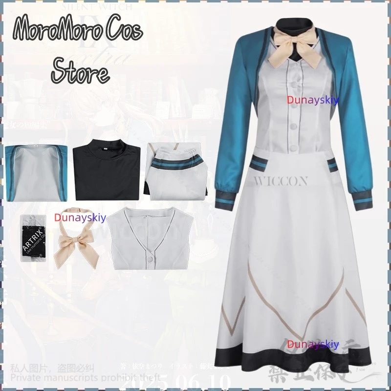 

Silent Witch Cosplay Monica Evaret Anime School Uniform Dress British Style Lolita Magical Long Skirts Elegance Halloween Cos