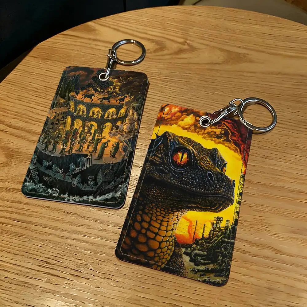 

Ремешок K-King G-Gizzard n the L-Lizard W-WizardS, держатель для карт, брелок для ключей, дверной замок, защитный чехол для доступа, подарок безопасности