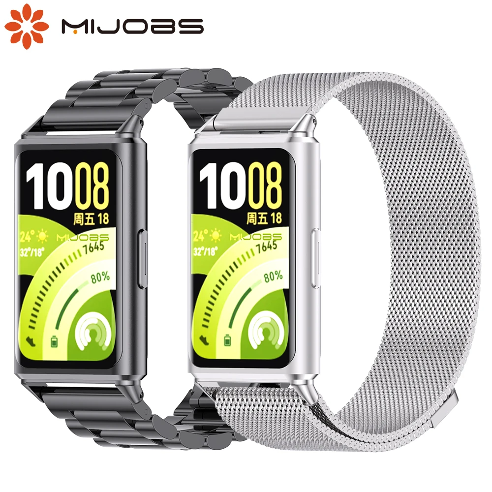 For Huawei Band 11 Pro Strap Metal Bracelet for Huawei 11Pro Smartwatch