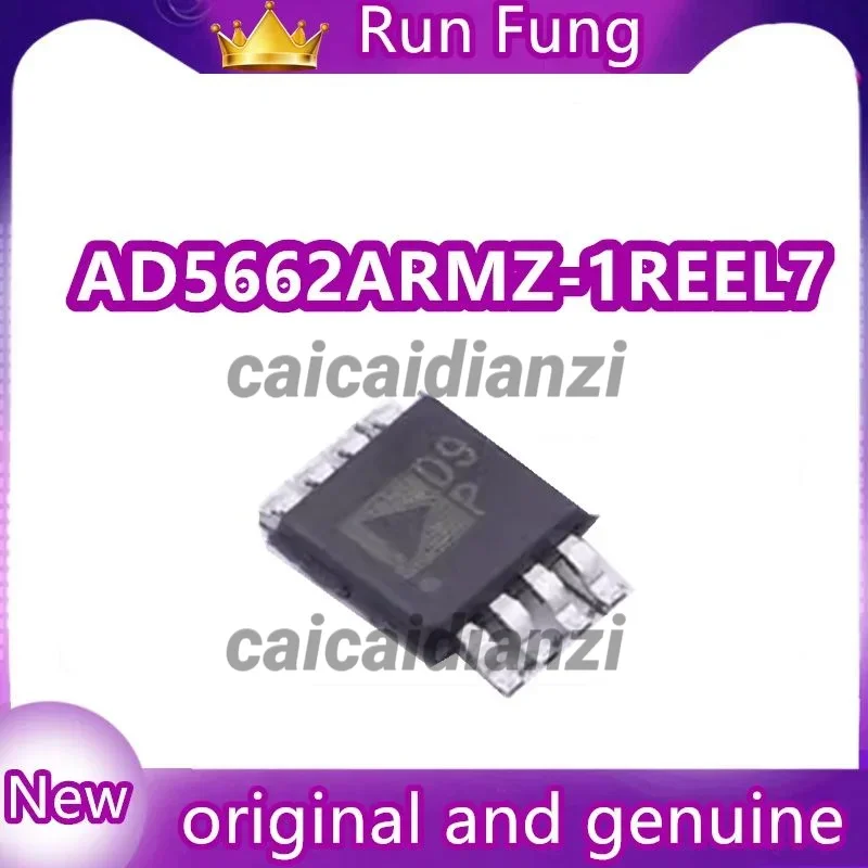 

D9P AD5662ARMZ-1REEL7 AD5662ARMZ 16-битный цифро-аналоговый преобразователь 1 8-MSOP 5 шт./лот, новый, оригинальный