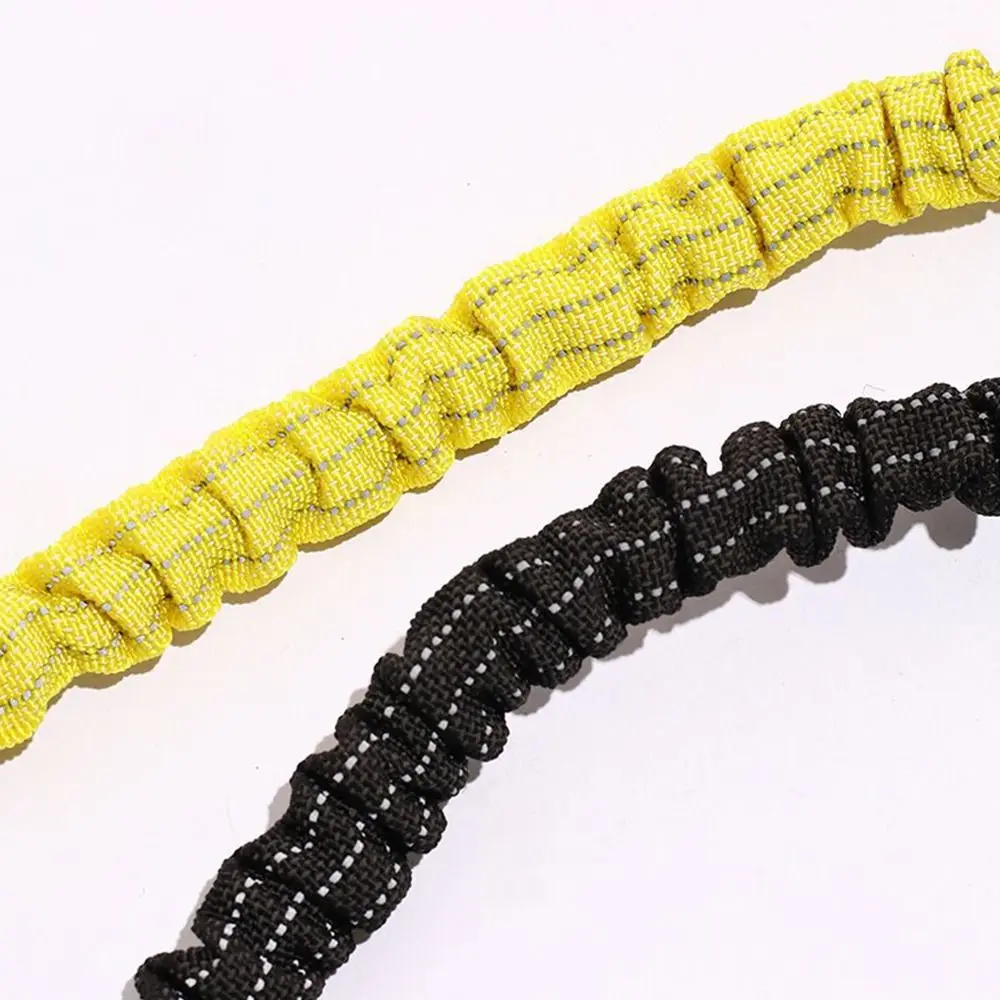 With Carabiner Hook Safety Bungee Tether Lanyard 90*2cm 5 Colors Safety Rope Climbing Working Anti-Falling Rope