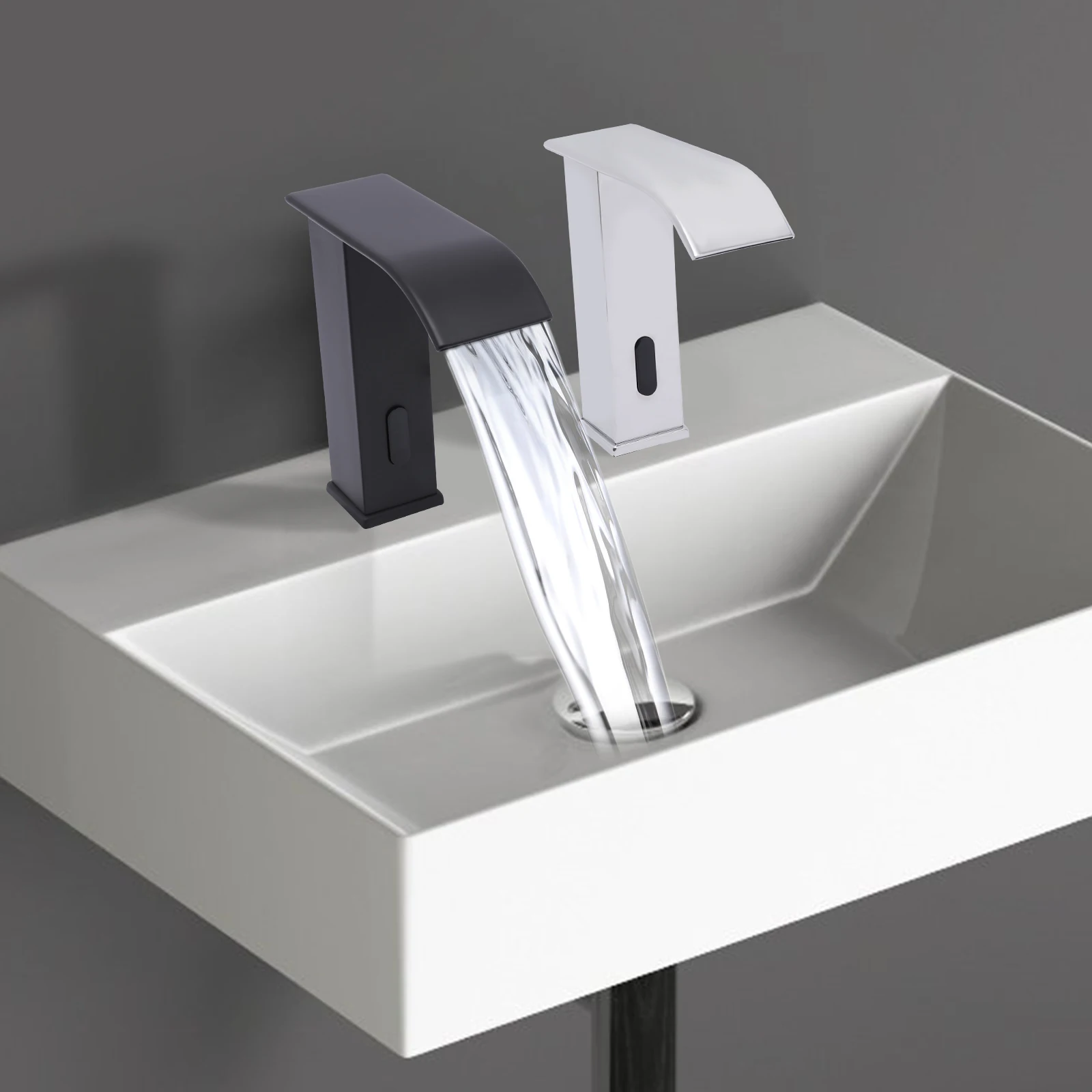 Electronic Motion Sensor Tap Automatic Infrared Sensor Faucet, Smart Touchless Sink Faucet