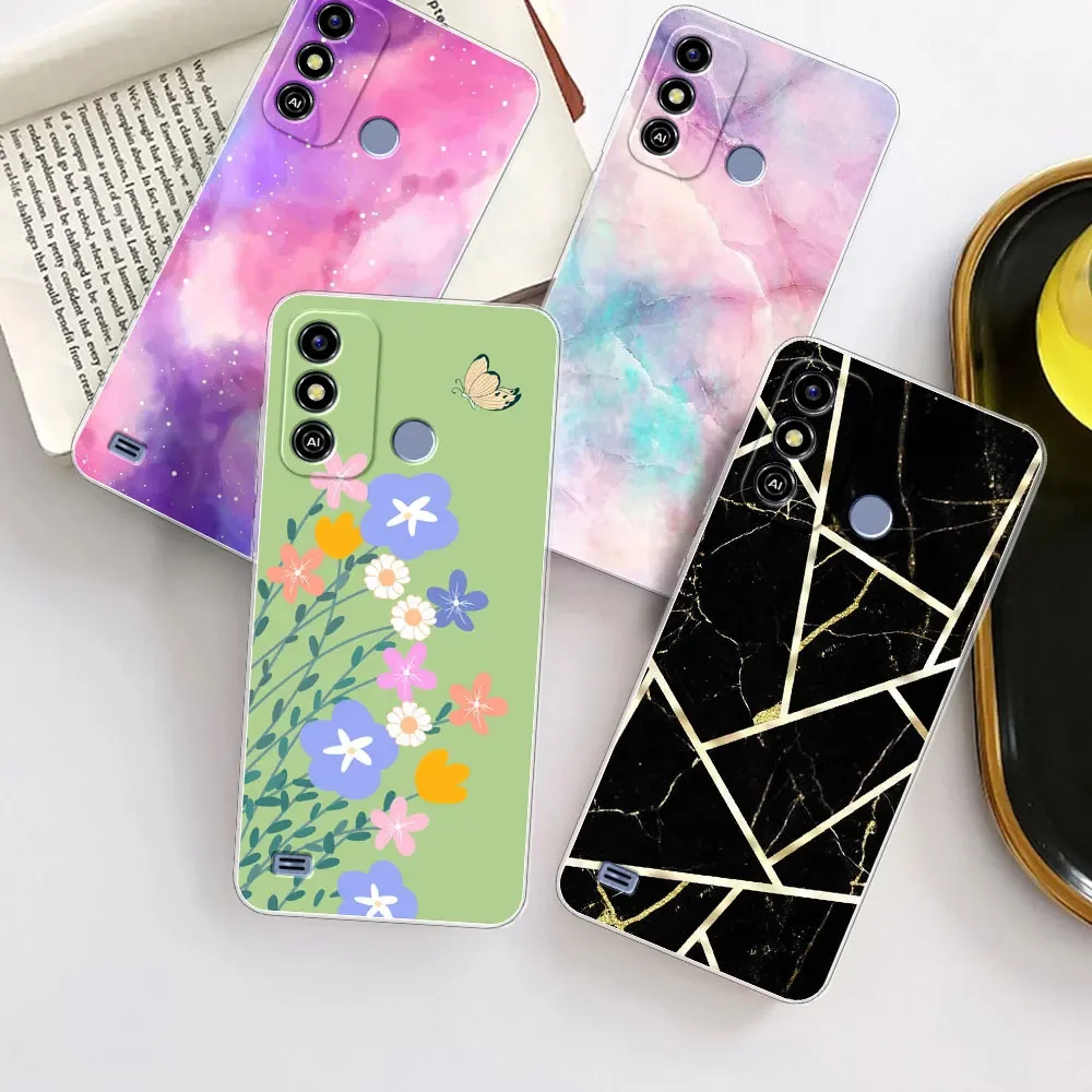 For ZTE Blade A53 Pro Case Shockproof Clear Silicon Soft TPU Back Cover For ZTE A53 New Fundas For ZTE Blade A53 Bumper Coque