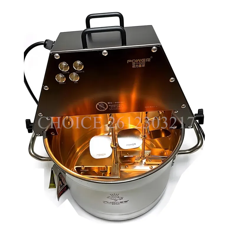 220V Small 10L Cooking Pot Stir-Fry Machine Wok for Commercial Home Use Electric Jam Sauce Mixer Cooking Mixer Jam Making Maker