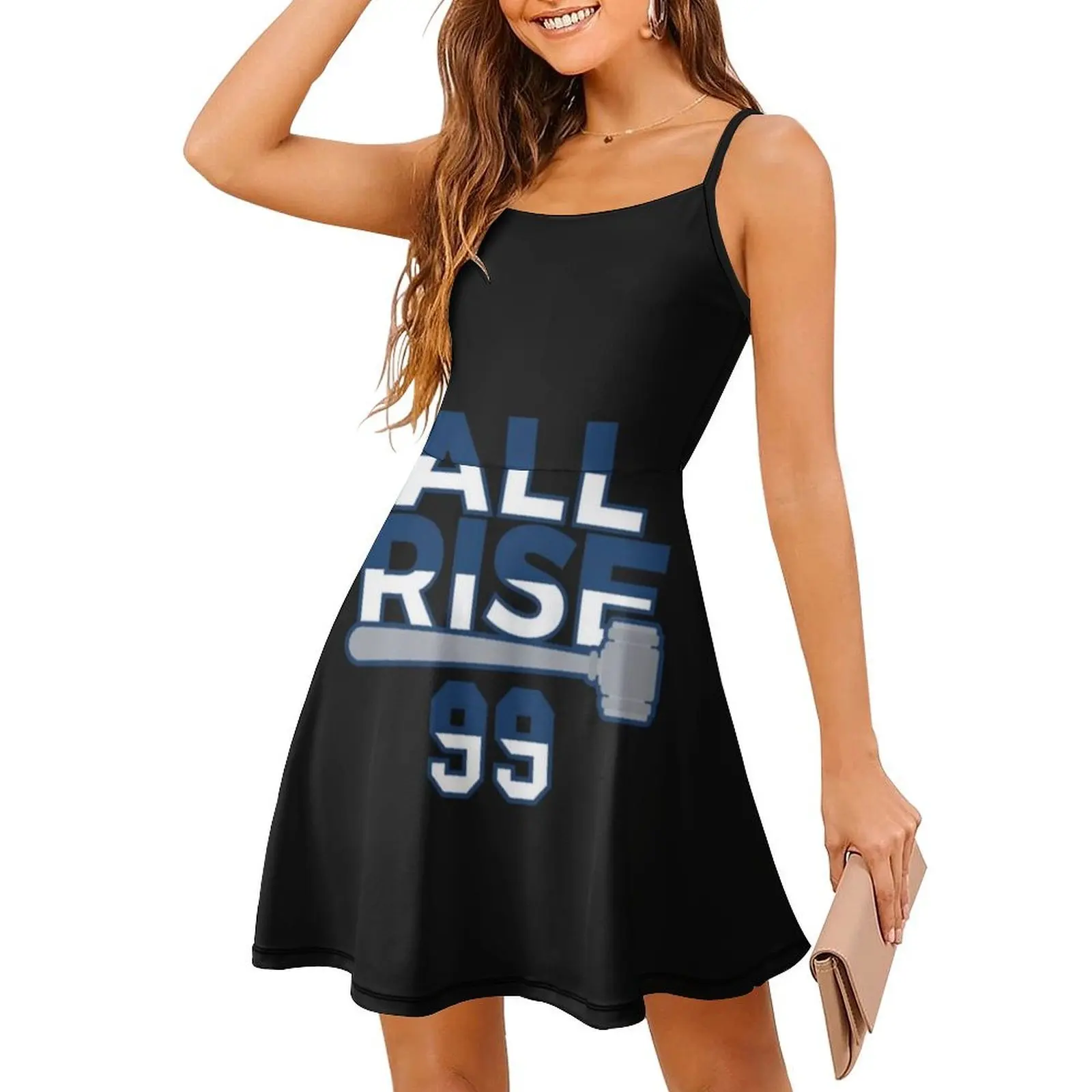 

All Rise 99, All Rise For The Judge Ny Yankee, женское элегантное вечернее платье, платье трапециевидной формы с короткими/длинными/без рукавов