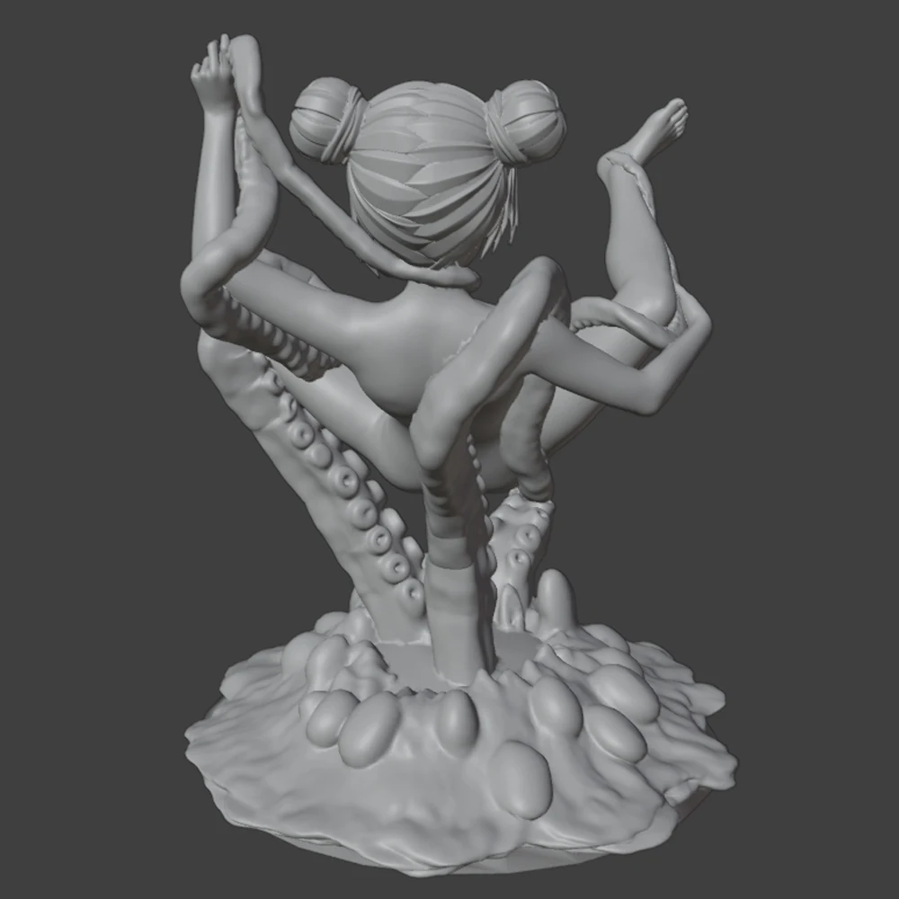 NSFW Belle Octillery Resin Model Kit 3D-Druckpuppe 1/24 Unmontierte Harzfigur Statue Kits Unbemaltes Spielzeug Gk Spielset