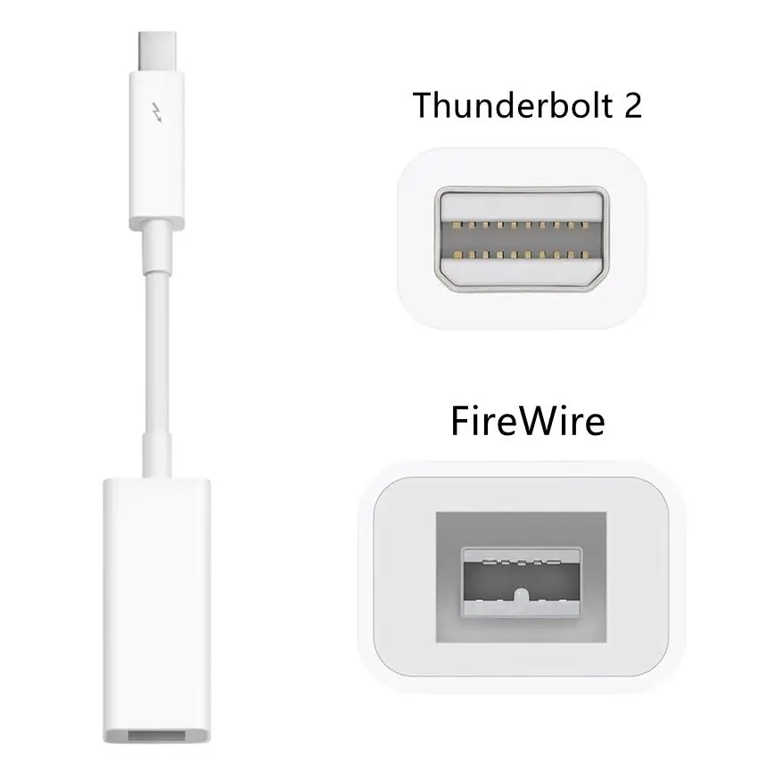 

Адаптер A1463 Thunderbolt 2 к FireWire 800 Thunderbolt к Fire 1394B, подходит для компьютеров Mac, оснащенных портами Thunderbolt