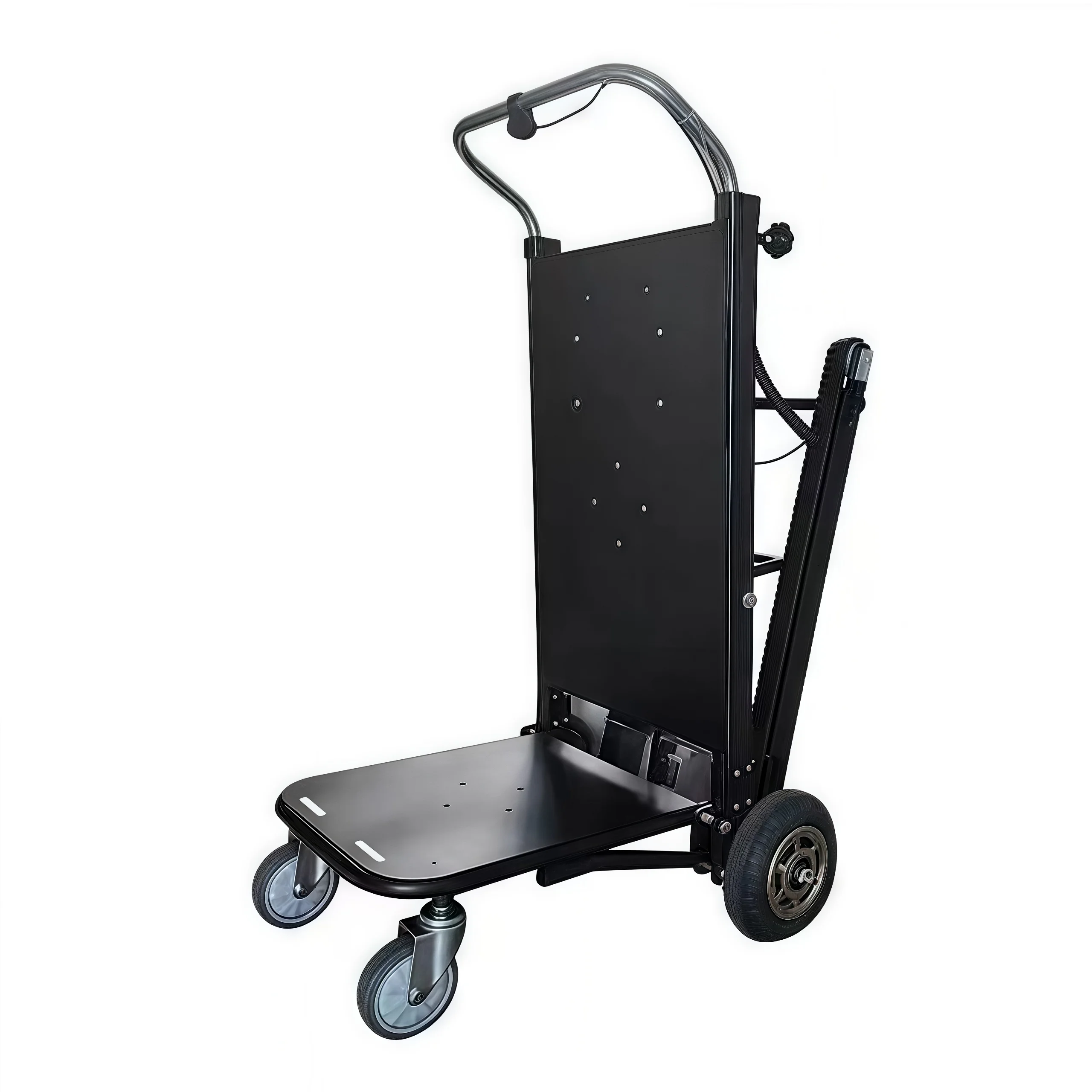 Heavy Duty Electric Stair Climbing Dolly - 500KG Capacity with 2 Motors & Automatic Tracks - for Warehouse & Equipment Handling