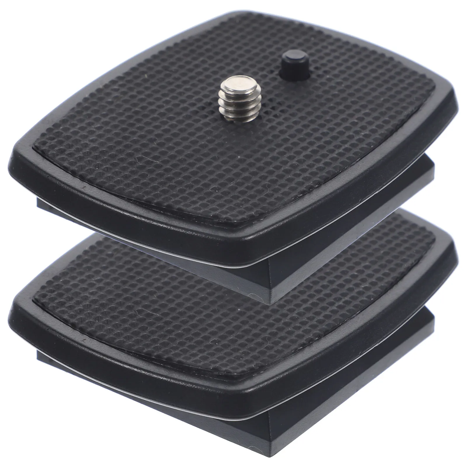 2pcs Camera Rack Parts Board Prevent Slippery Quick Installation Camera Rack Board Parts (Black 42x42mm)