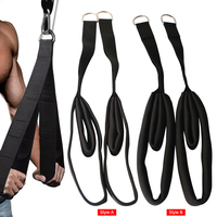 Fitness Biceps Tricep,Pull Down Ropes,Sports Cable Attachment Handle,Gym,Arm,Back, Muscle Strength, Training Strap, Bodybuilding