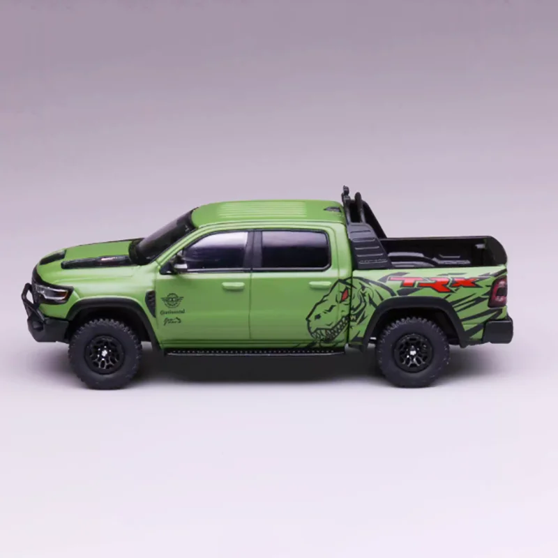 

Модель автомобиля RAM TRX Pickup из литого сплава, масштаб 1:64, готовый продукт, имитационная игрушка, коллекционный подарок, статическая модель для демонстрации