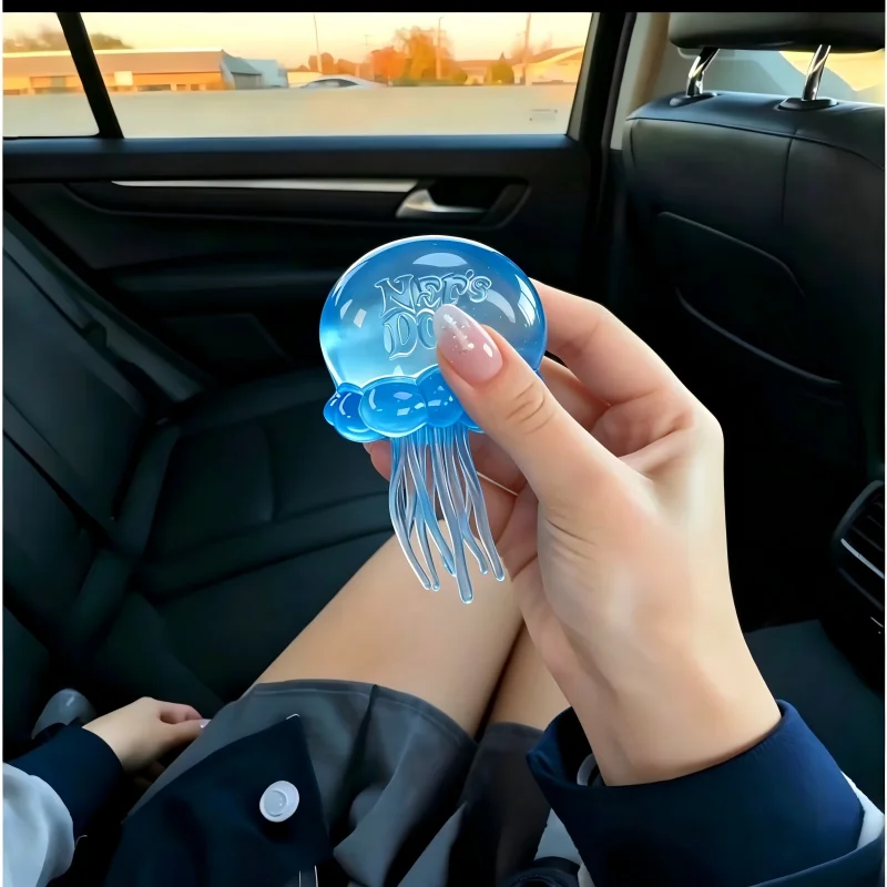 Squishies Nee Doh Jellyfish  Squish Toy Fidget Toy, Water Sensory Soft Jelly Squeeze Stress Relief Fidget Toy Squeeze Blind Box