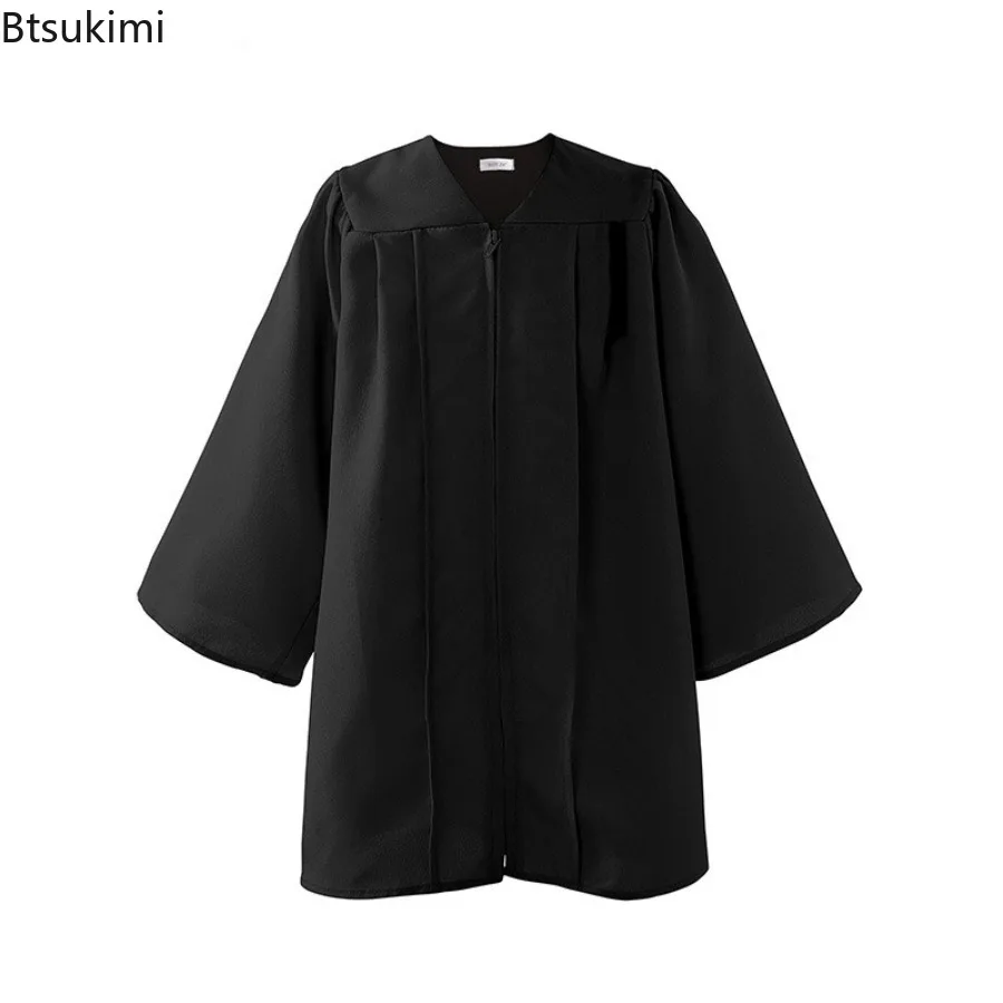 

Детские тканые докторские мантии 2026 года для мальчиков и девочек, костюмы бакалавра, выпускные мантии, одежда для выступлений в детском саду и на детских праздниках