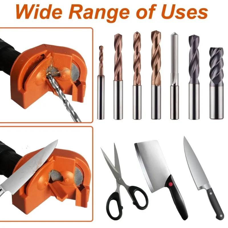 Drill Bit Sharpener-Professional Drill Bits Sharpener All Bits, Drill Bit Sharpener, Drill repair kit Grinding