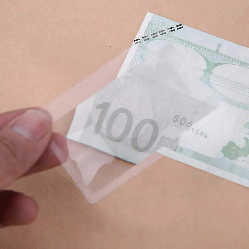 5 قطعة 3X محفظة عدسة مكبرة شكل بطاقة الائتمان عدسة مكبرة بلاستيكية شفافة الاسمنت المحمولة لقراءة كتاب الصحف #4