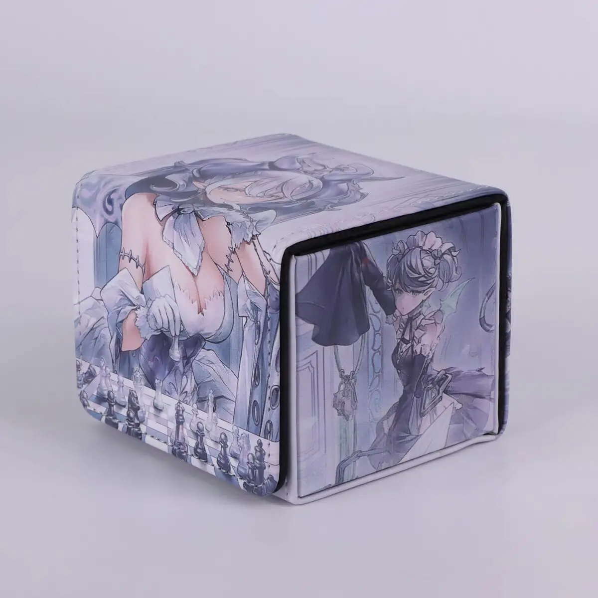 Yu-Gi-Oh! TCG OCG Carte Deck Box Yugioh Figure Tearlaments Arianna Labrynth Custodia protettiva Collezione in pelle Pu Scatola di immagazzinaggio100+