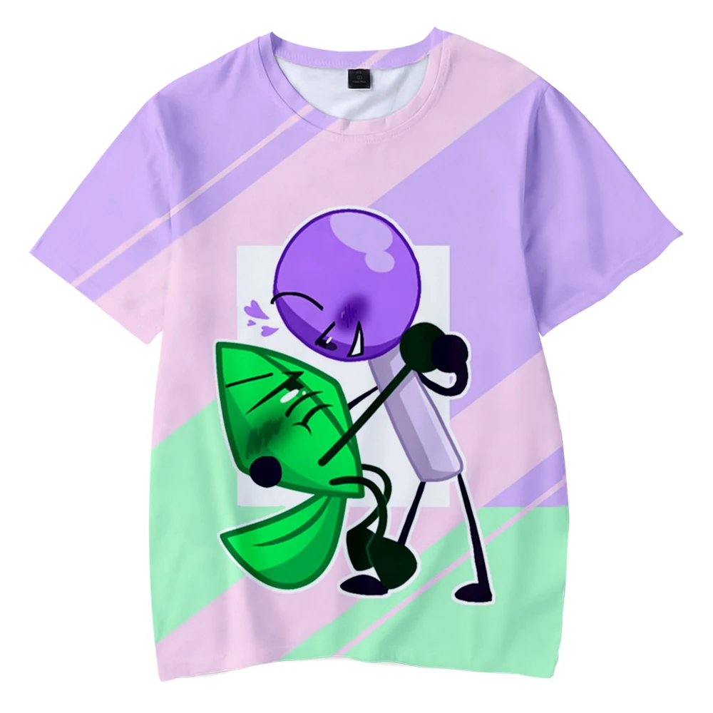 

2026 Jacknjellify Battle for Dream Island Merch Tshirt Crewneck Short Sleeve Men Women T-shirt Youthful Youtuber 3D Clothes