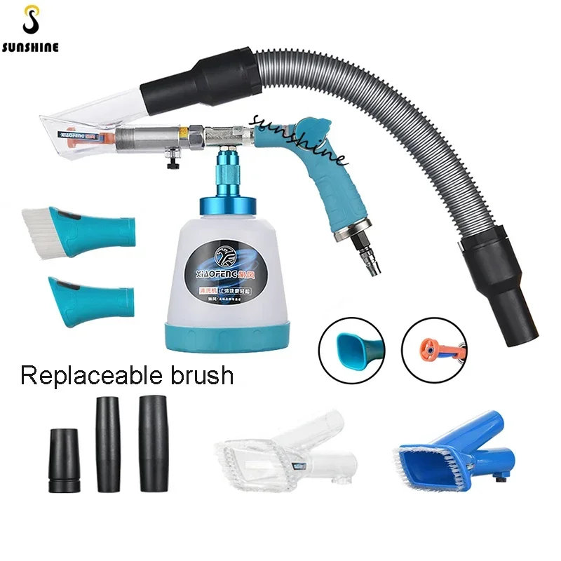 New Style Automotic Engine Washing Tool Tornado Air Cleaning dust absorbing hurricane handheld auto portable vacuum cleaner