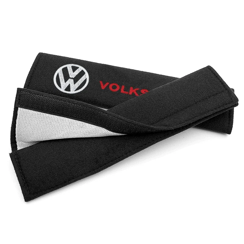 Car Seat Belt Cotton Safety Belt Shoulder Protector Cover For Volkswagen Tiguan Passat Golf Polo Touareg Magotan Touran Beetle