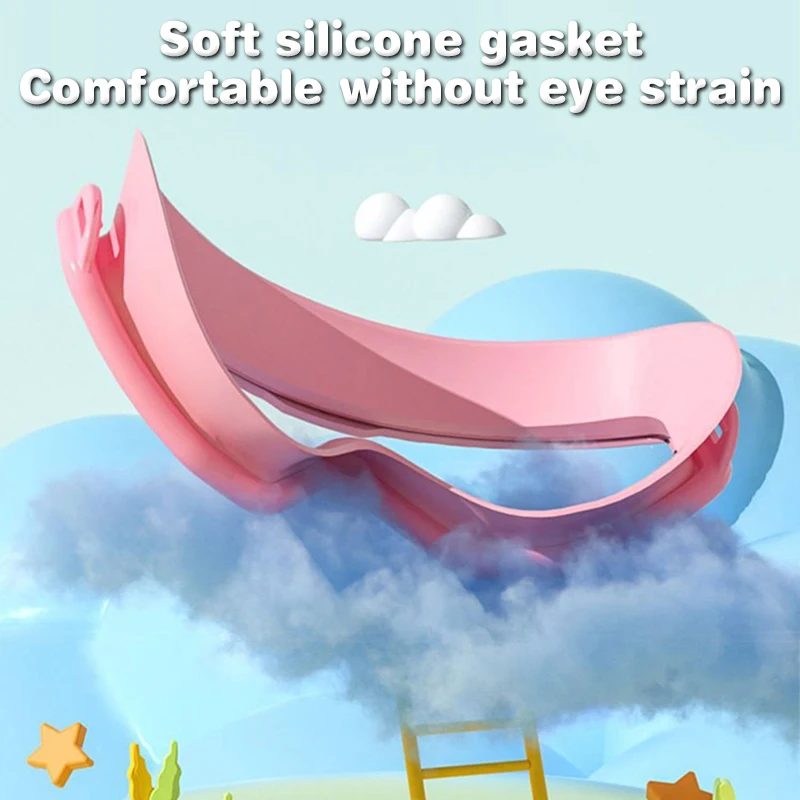 نظارات للأطفال أو الكبار مكافحة الضباب مع سدادة الأذن لا تسرب واضح نظارات السباحة للبنين بنات بركة الشاطئ نظارات السباحة