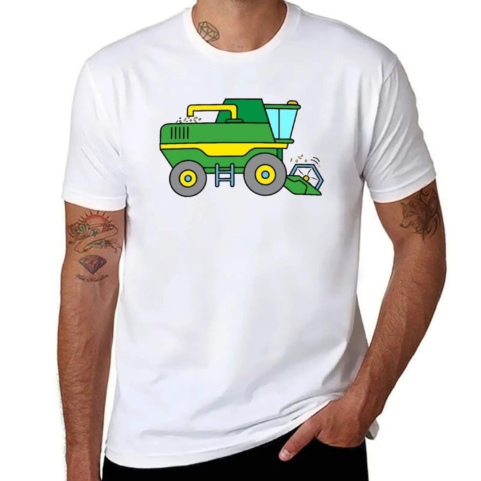 

Harvester at harvest T-Shirt t shirt personalised man tshirt T-Shirt
