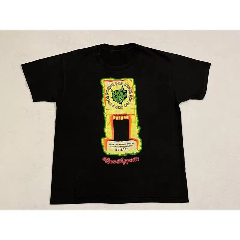 1993 Porno For Pyros Bon Appetit Camiseta de algodón para hombre S 4Xl El608