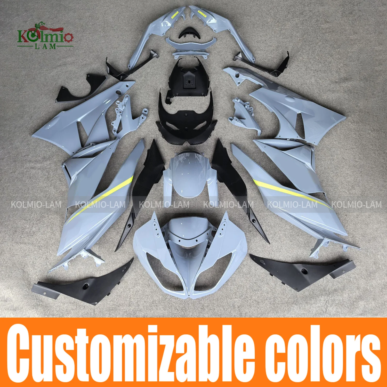 

Fit For Kawasaki Ninja ZX6R 2009 - 2012 Motorcycle Fairing Bodywork Kit Set ZX636 ZX 6R 2010 2011 09 10 11 12