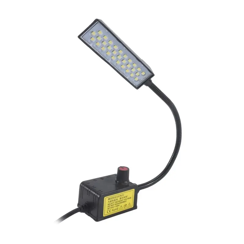 

Светодиодная лампа A76K с регулируемой яркостью, 30 светодиодов, для швейных машин, верстаков, токарных станков, сверлильных станков, гибкая рабочая лампа