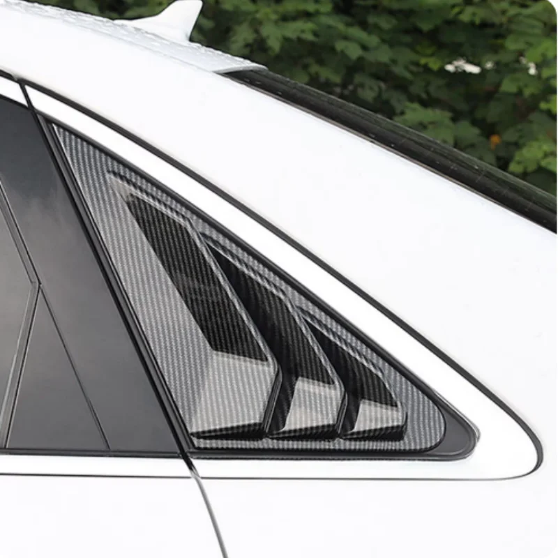 

For Audi A4L 2020-2024 Modified Rear Side Blinds, Rear Triangular Window Decorative Stickers External Accessories