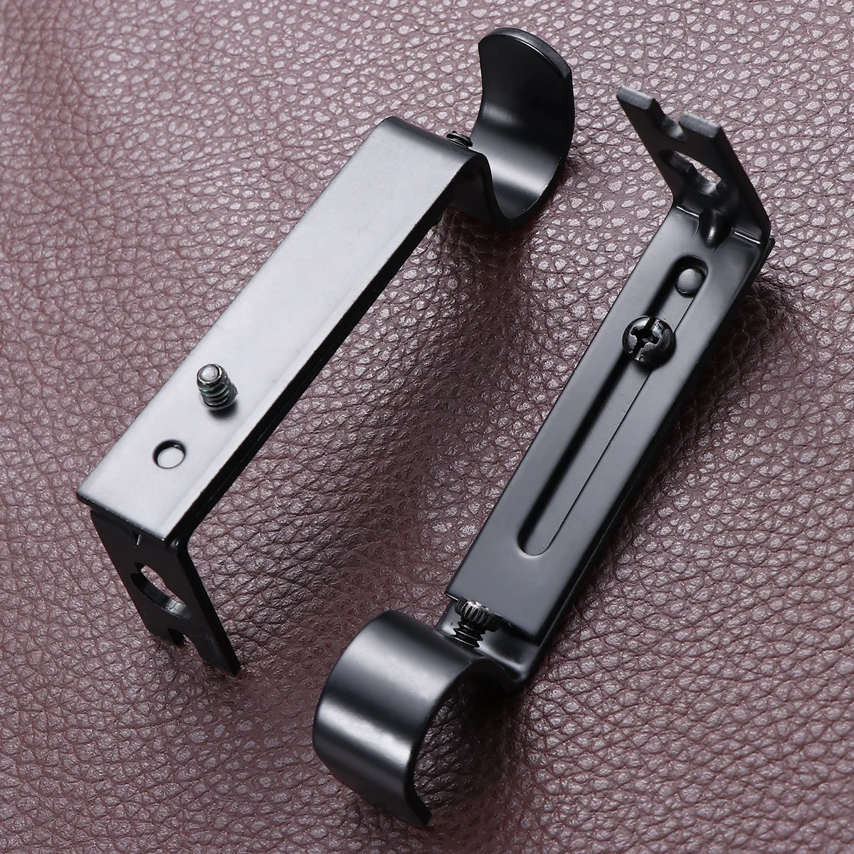 

2 шт. кронштейн для карниза подходит для разных украшений дома, держатель для спроса, драпировка, регулируемый железный винтажный столб