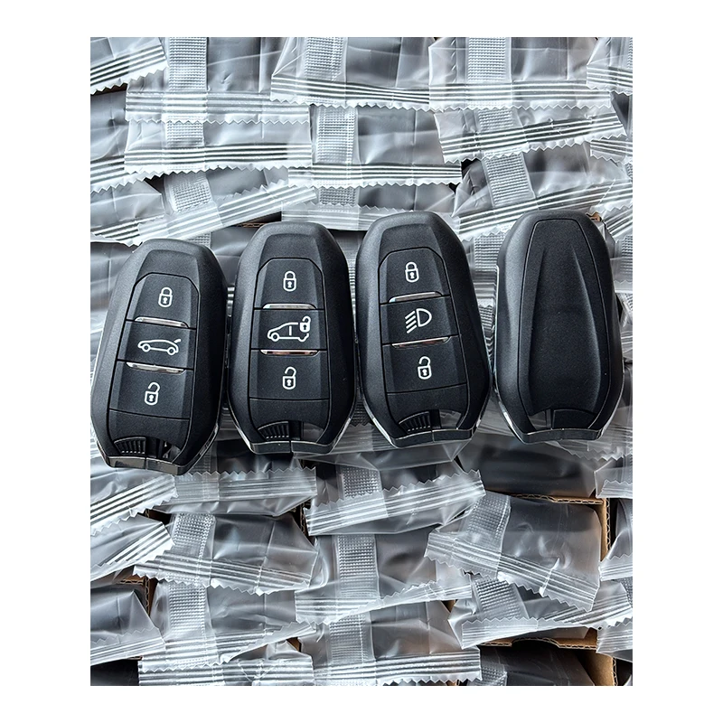 TXK009070 A3M05 A3M15 A3M65 Aftermarket For Peugeot C-itroen Smart Remote Key 3 Button 433.92MHz 4A Chip