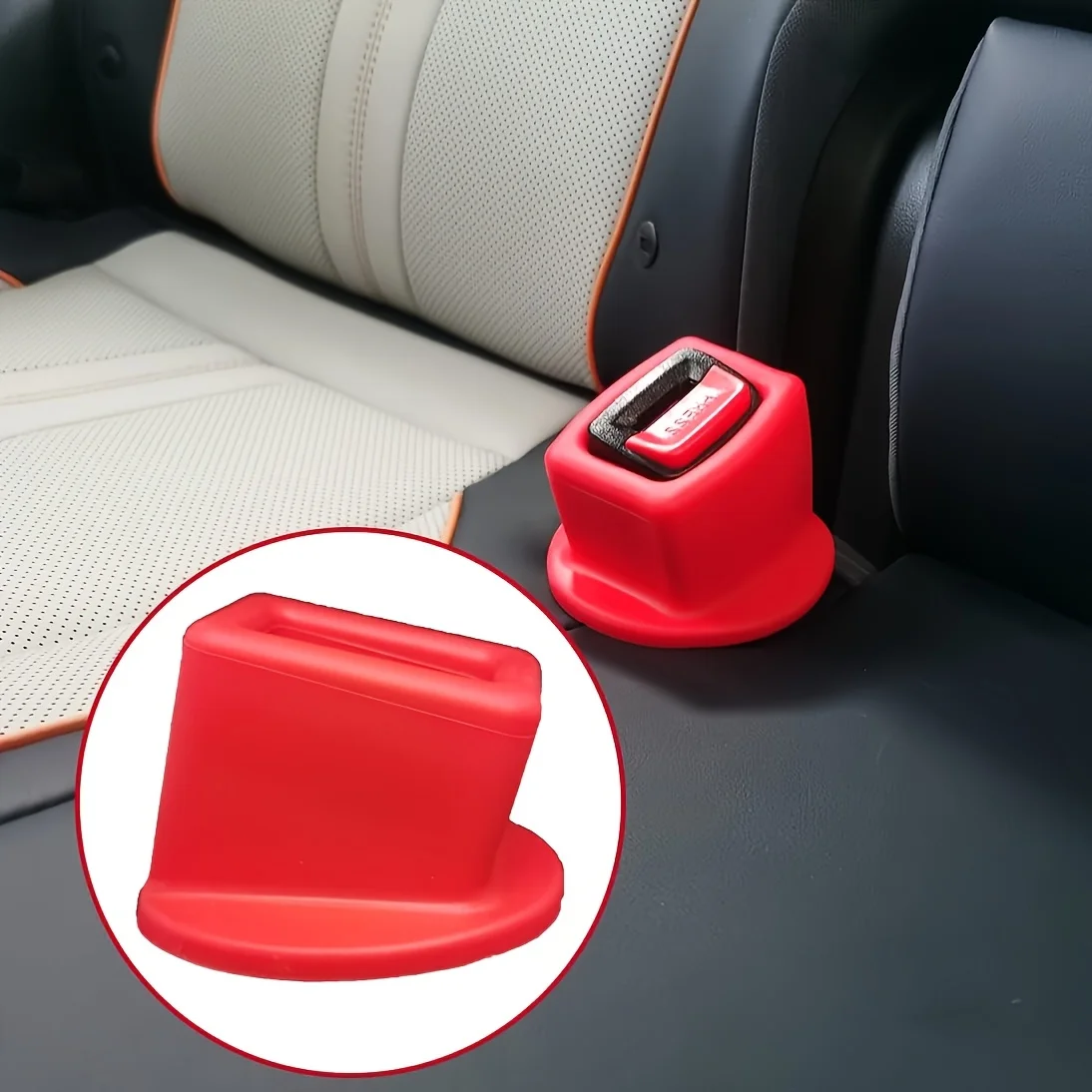 Car Seat Buckle Holder | Fit for Most Vehicles | Secure & Easy Access | Durable Interior Accessory, Easy Seat Buckling