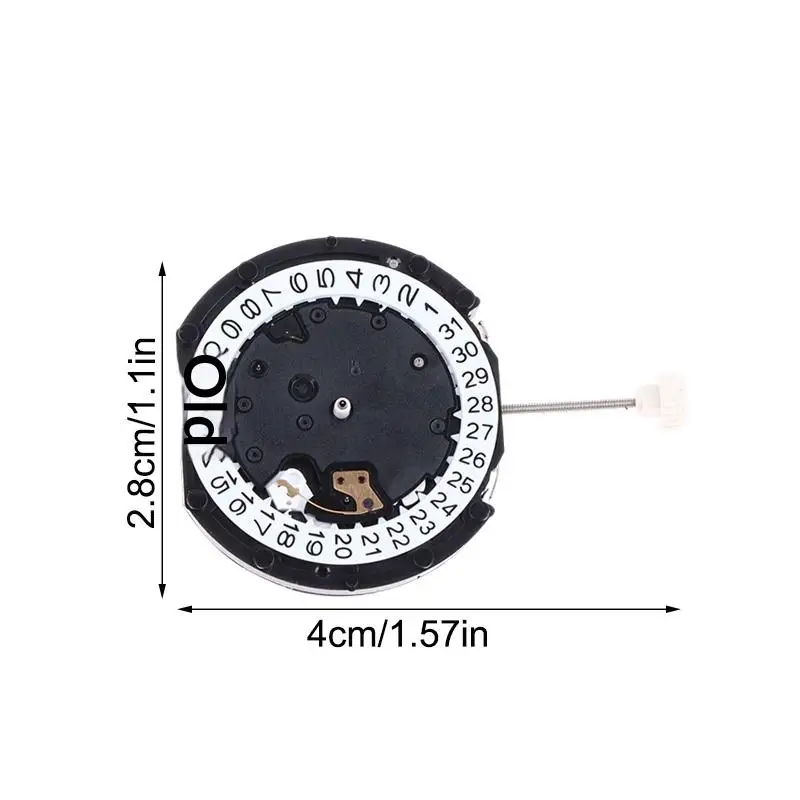 PE50 Quartz 6 Pin Watch Movement Single Calendar for 2 6 10 Seconds Hands Watch Factory Replacement ToolHot Sale