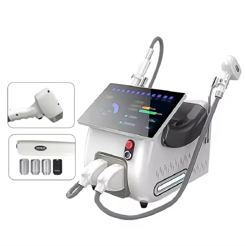 Portable 2 In1 Hair Laser Removal Machine Diode Hair Removal Machine Laser Tattoo Removal Machine