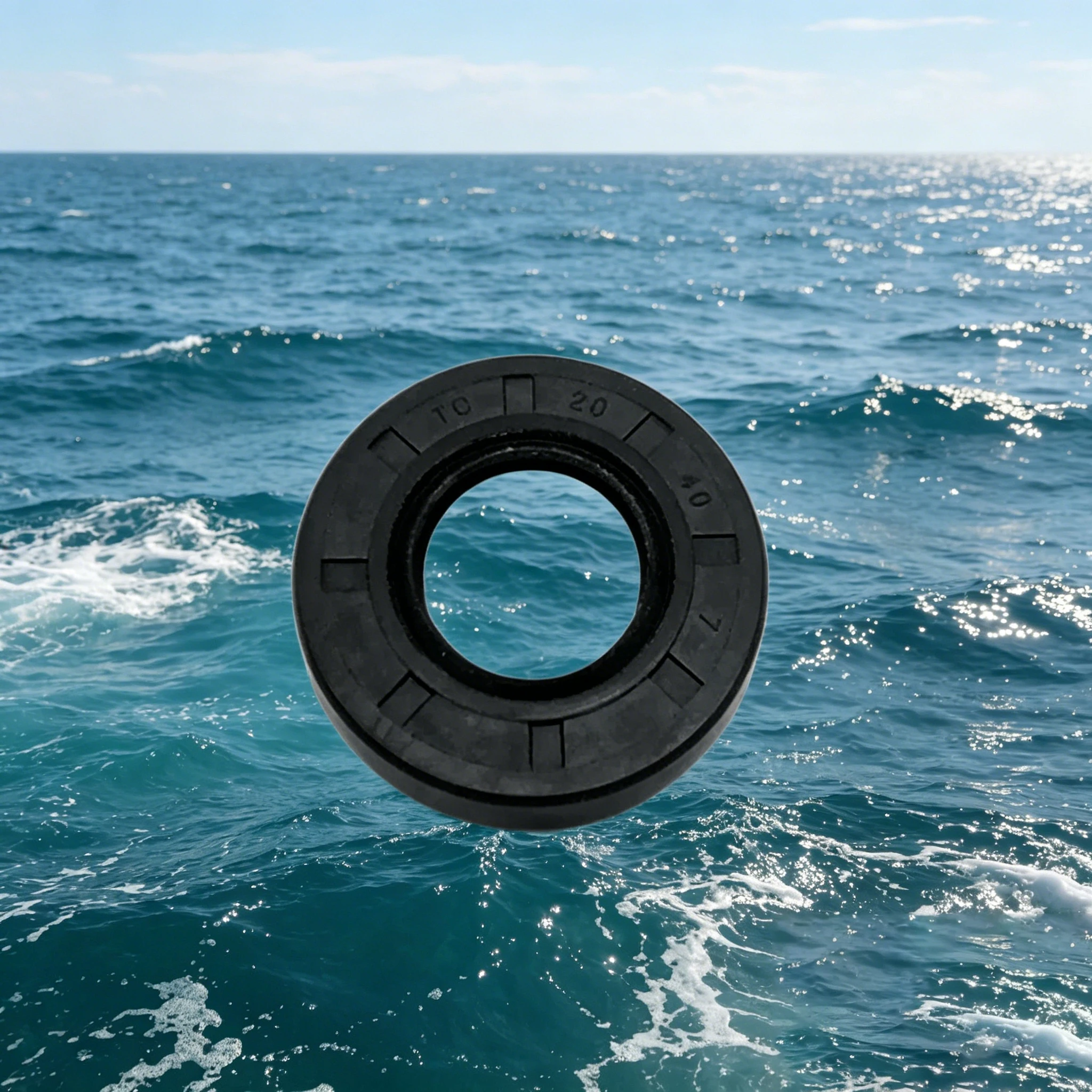 3B2-00122-0 Oil Seal for Nissian Tohatsu  2 Stroke 8HP 9.8HP M8B M9.8B  Size:20x40x7
