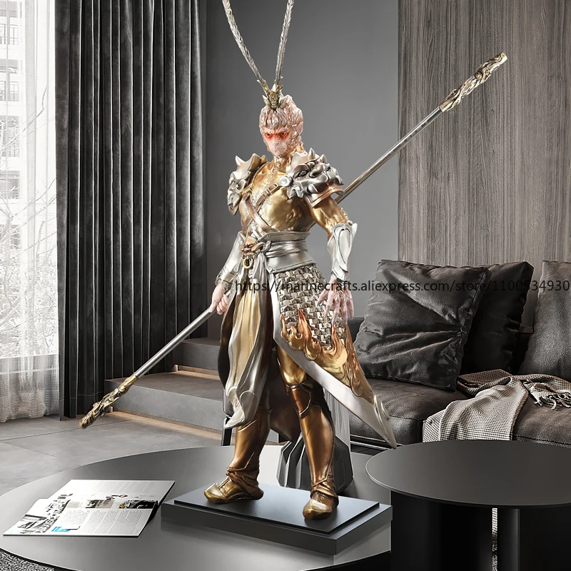 

FightOver The Buddha Decoration Living Room TV Cabinet Home Accessories Monkey King Decor
