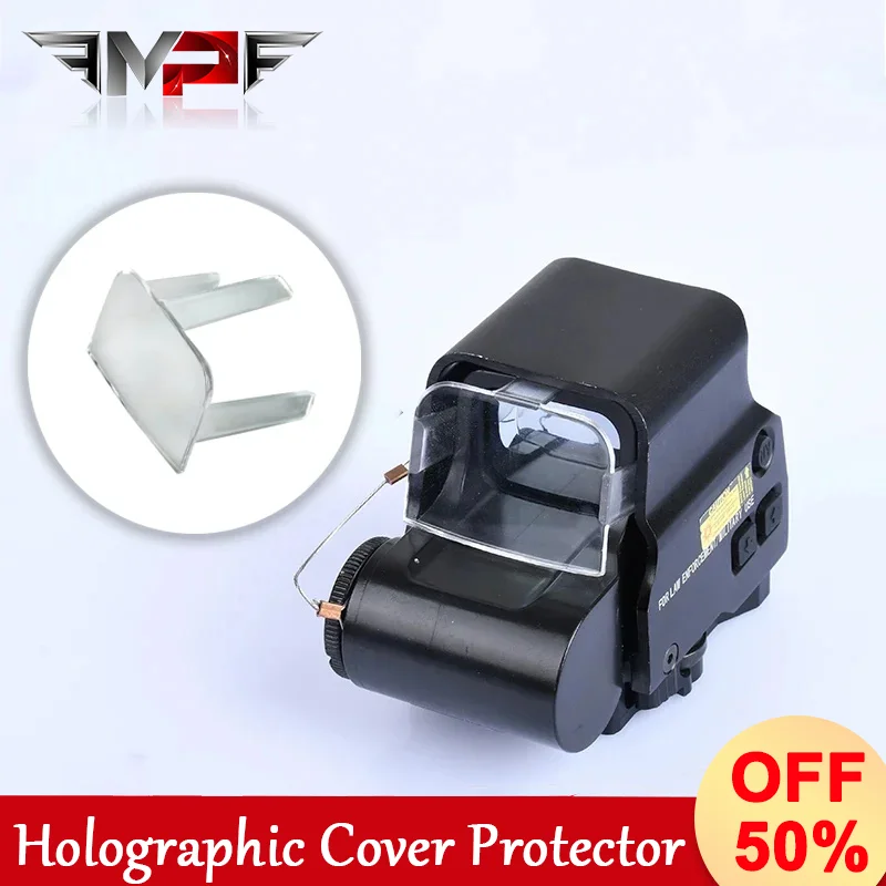 Tactical Clear Holographic Cover Protector Mirror cover for 551 / 553 / 553 Hunting Red Dot Holographic Sight Protective Cover