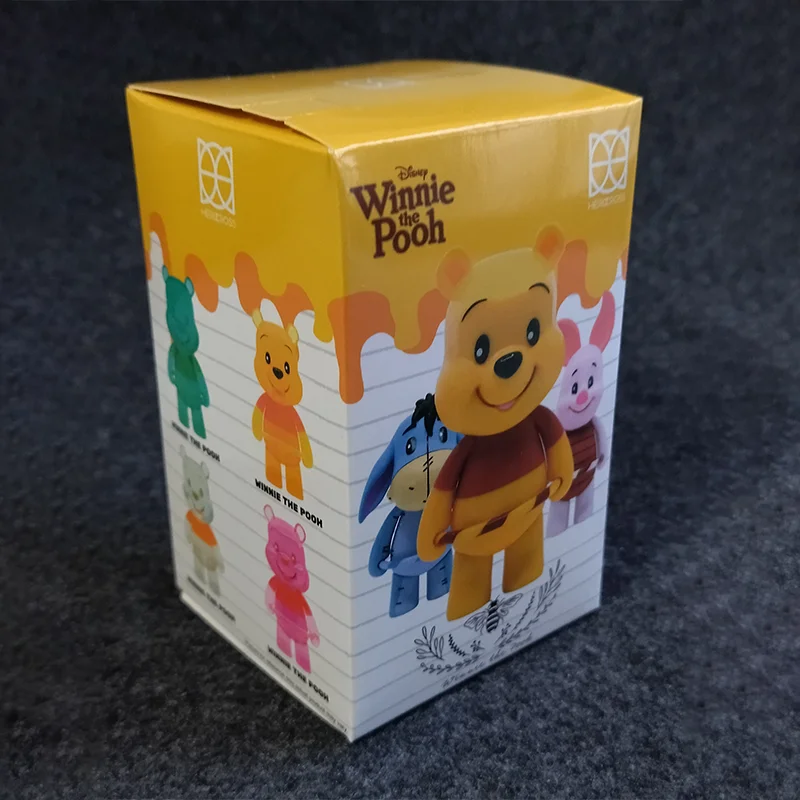 Limit The Quantity Legal Copy Pooh Herocross Figure Blind Box Winnie The Pooh Family Pvc Ornaments Mini Figures Mysterious Box