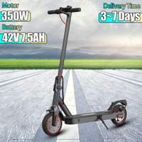 ISCOOTER I9 Electric Scooter 350W Motor 42V7.5AH Battery Foldable City E-scooter 8 Inch Off-road Tires Adult Electric Scooter