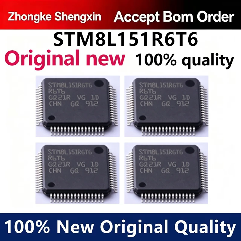 (5pcs-100pcs)ST/STM8L151R6T6TR 8-bit microcontroller MCU original stock