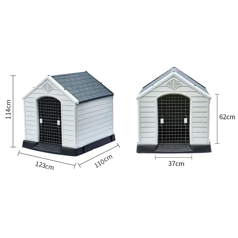 H005 Reputation outdoor dog boarding kennel pretty dog cadge kennel suitable for four seasons dog kennel with skylight