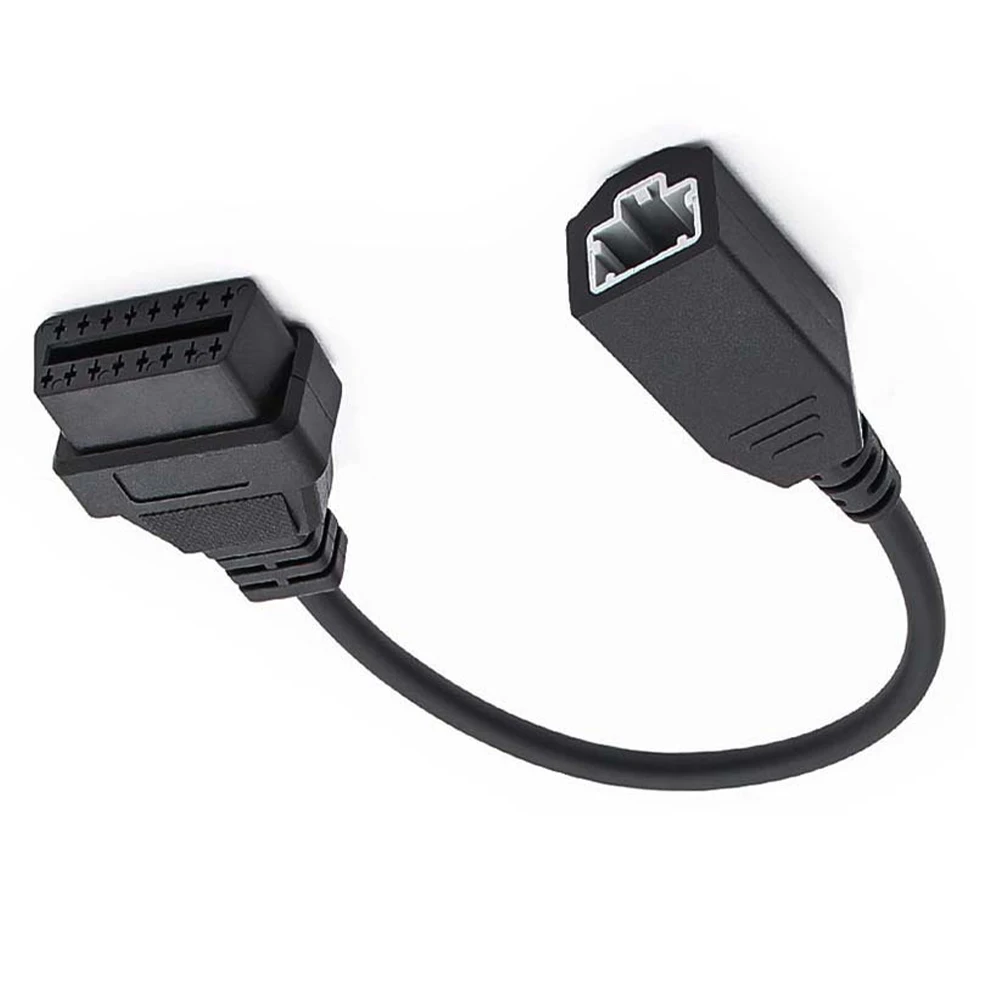 HOT SALE OBD2 OBDII Cable for Hon-da 3pin OBD1 Adapter OBD 2 for Hon-da 3 Pin To 16 Pin Connector Compatible Diagnostic Tool