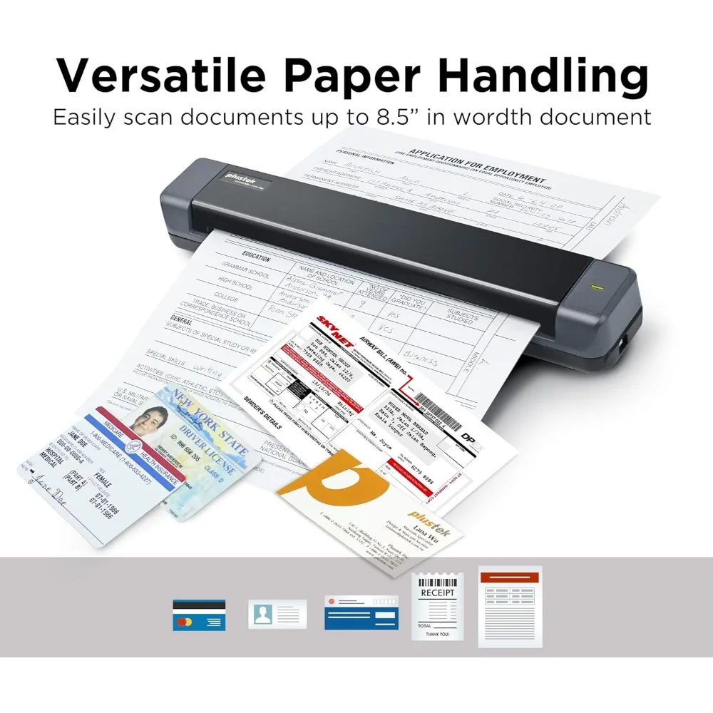 Scanner mobile S410 Plus - Scanner portatile per documenti con fogli - per Windows 7/8/10/11