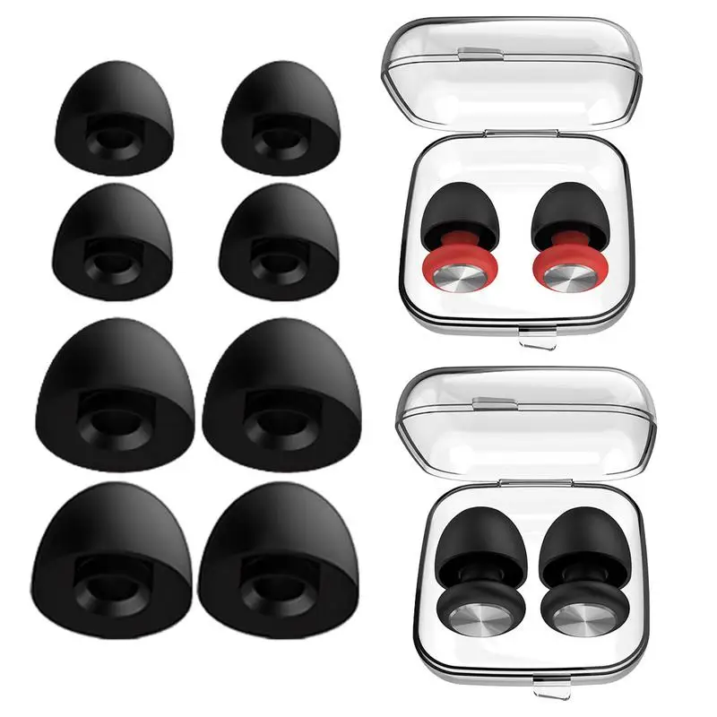 

Sleep Noise Canceling Earplugs Reusable Noise-Reducing Earplugs Reusable Hearing Protection Comfortable Quiet Ear Plugs