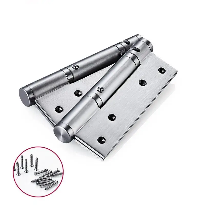 

3 mm thick Concealed Door Hinge 5 inch Stainless steel Hing Hinge Hinge Load Buffer Invisible Door Door Bearing Closer