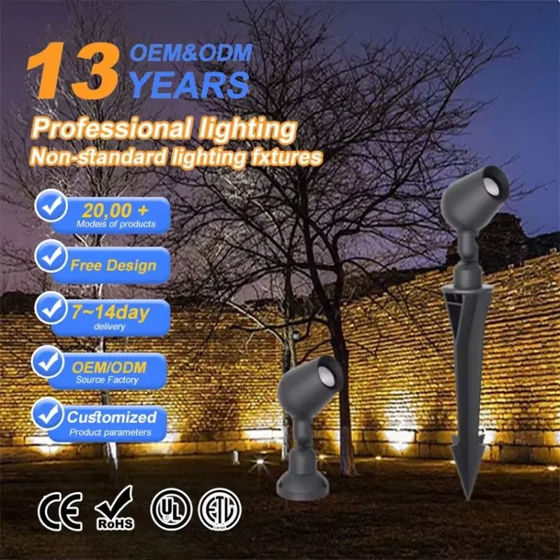 10W 18W Waterproof Spotlight LED Flood Light IP65 Rated Aluminum Housing for Outdoor Lighting