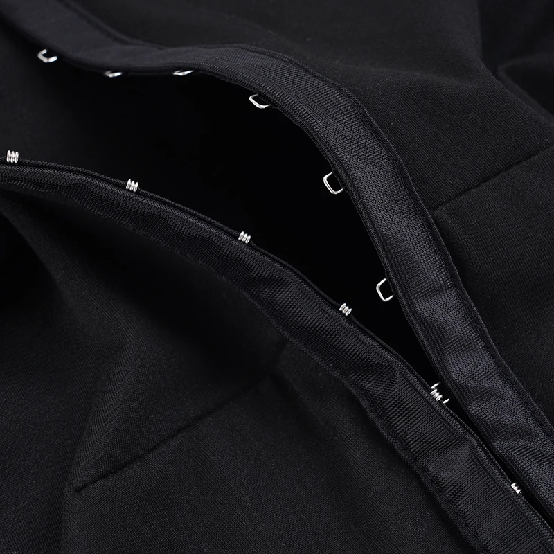 SUCHCUTE Y2K Slim T-Shirt mit Knopfleiste vorne, einfarbig, kurzärmelig, für Damen, zum Ausgehen, lässig, ästhetisches Crop-Top für den Sommer – Detail 9