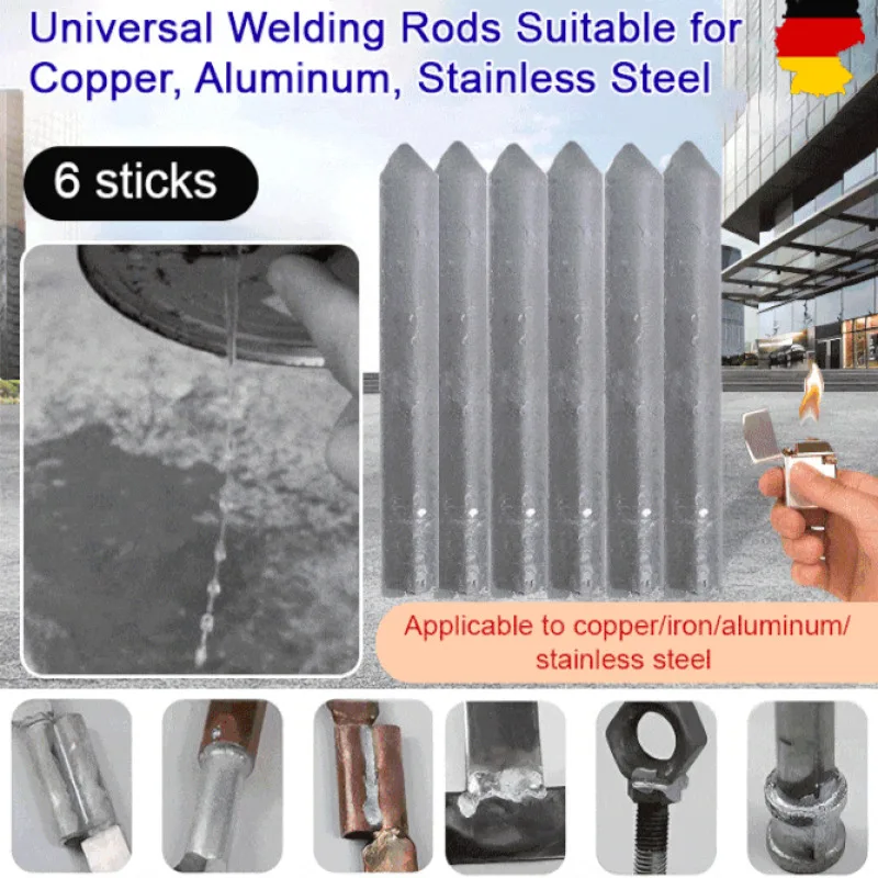 Universal Low Temperature Easy Melt Stainless Steel Welding RodLow Temp Repair Copper Iron Household Stainless Steel Welding Rod