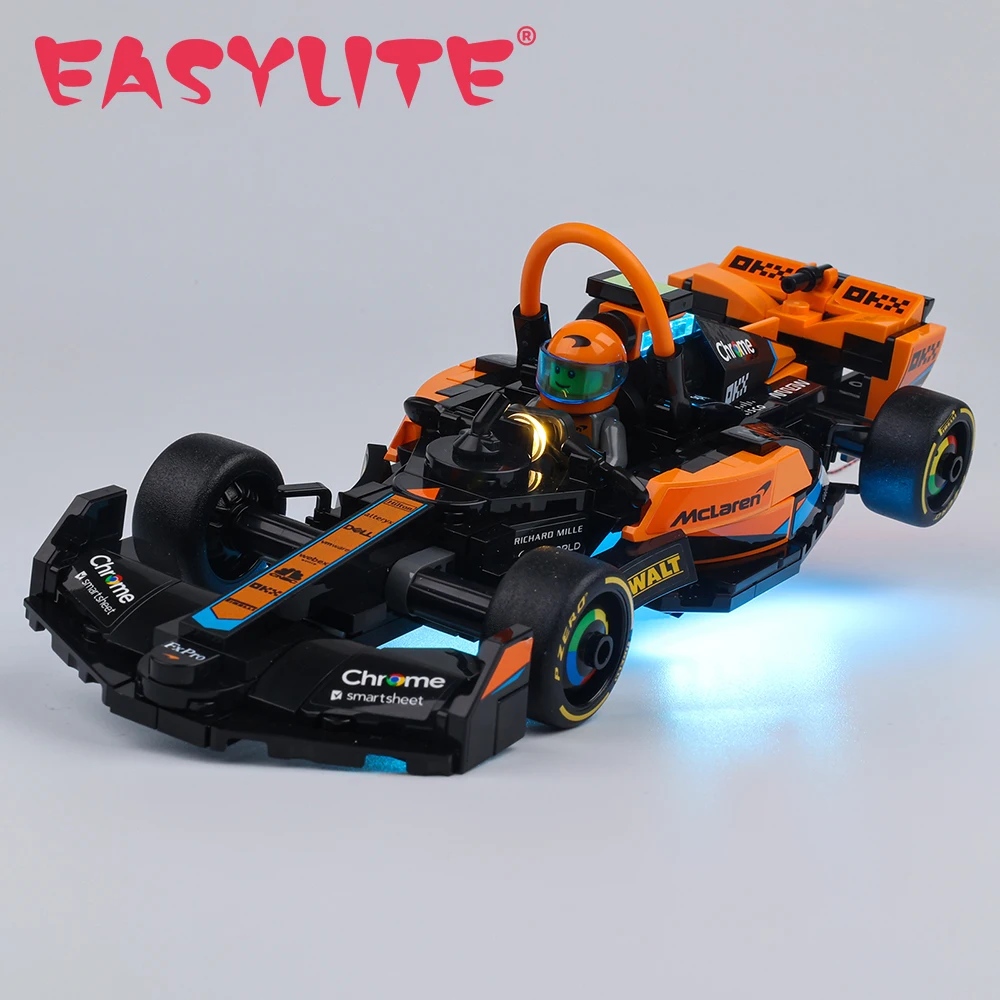 Led Light Kit For 2023 McLaren Formula 1 Race Car 76919 Building Blocks Lighting Set No Model