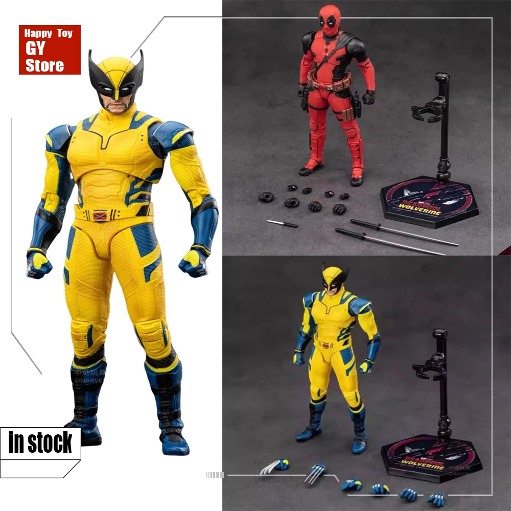 Deadpool&Wolverine Logan Movie Characters Anime Action Figure Collection Model Zd Toys Figurine Christmas Toys Kids Gifts